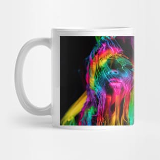 Rainbow women face Mug